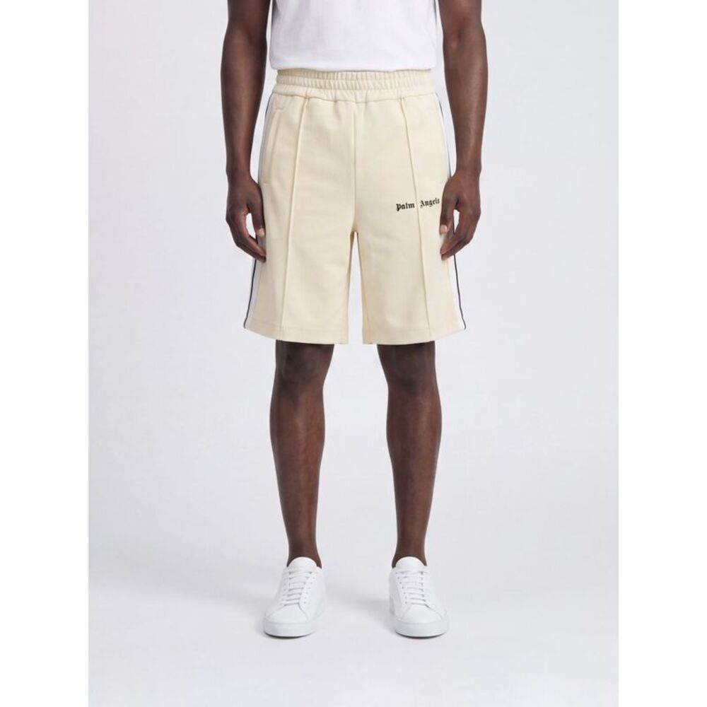 Palm Angels Shorts Men Ivory